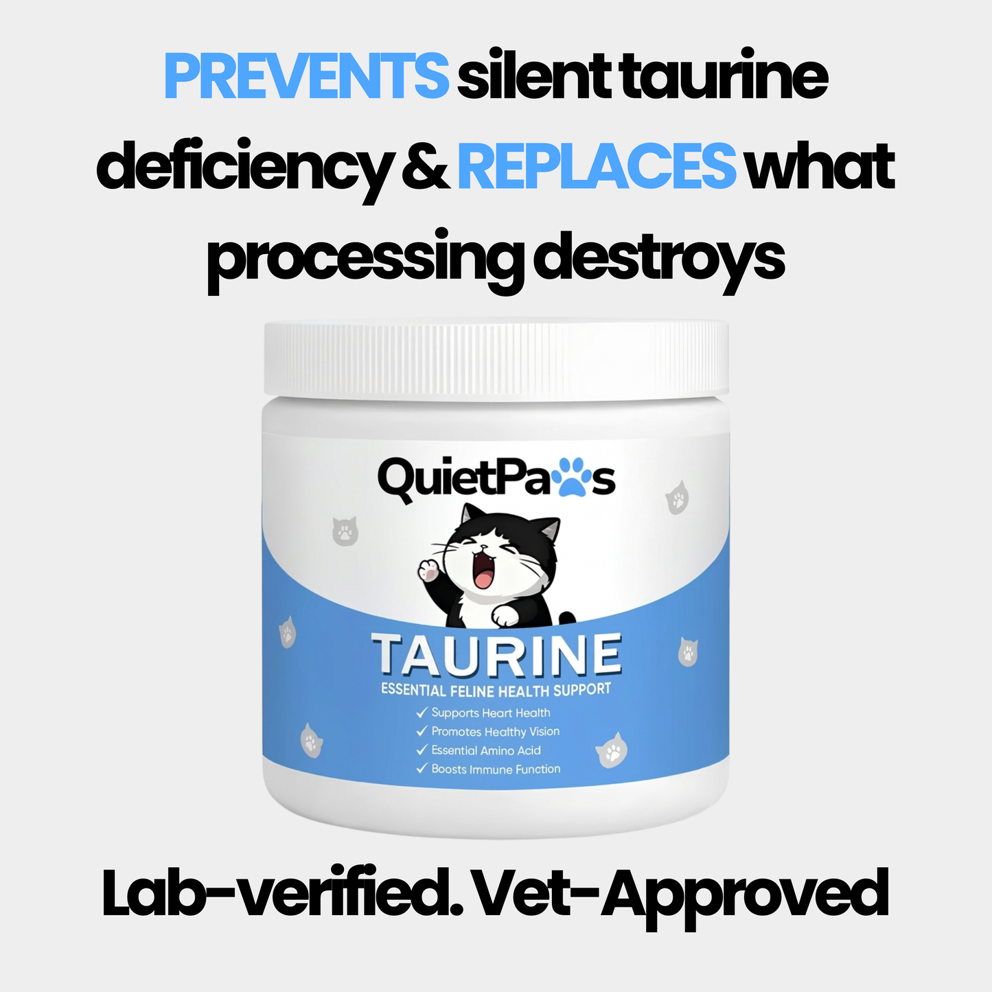 QuietPaws™ Taurine+